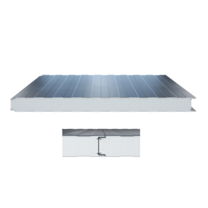 熱絕緣PU PUR PIR PIR聚氨酯三明治面板用於冷房間存儲