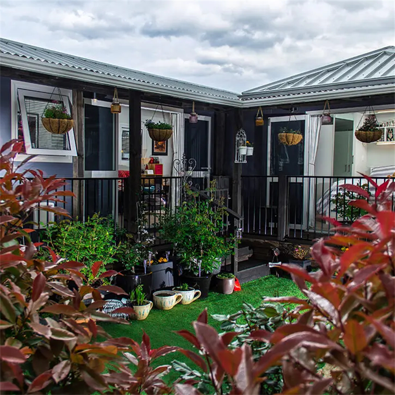 预制的模块化轻钢结构移动住宅预制别墅 