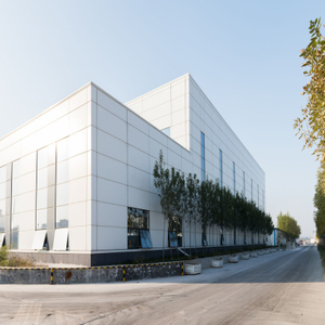 金属钢框架H光束柱车间车间仓库大楼 