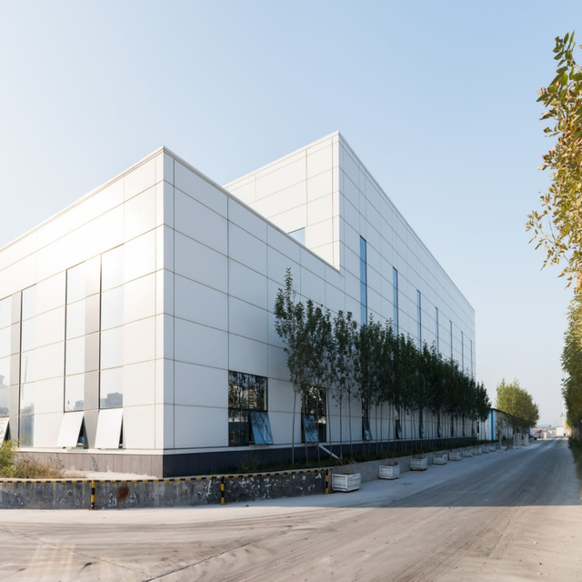 金屬鋼架H型鋼柱車間預庫房 