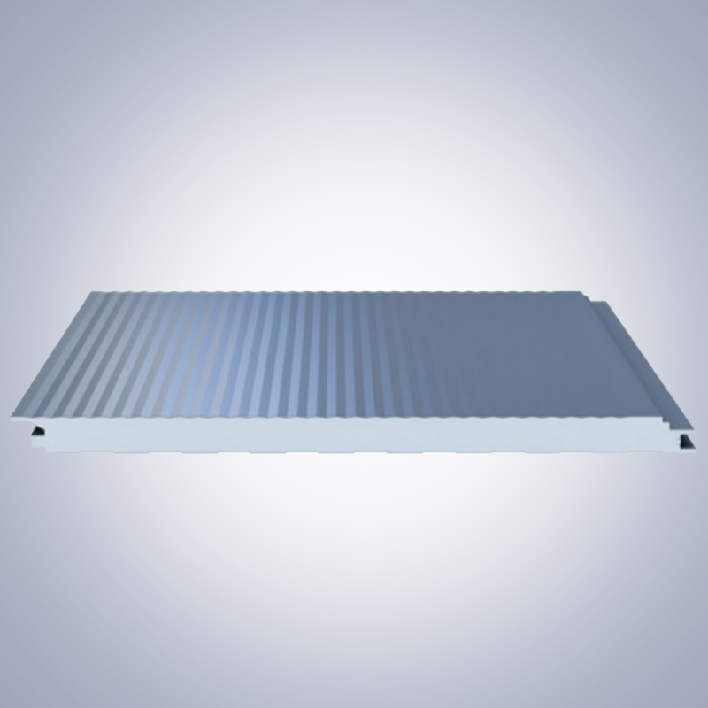 隱藏的螺釘絕緣PIR PU聚氨酯牆夾層面板用於鋼製鋼筋建築物