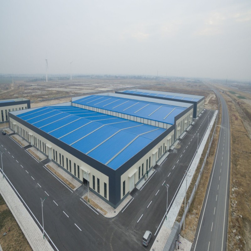  快速安装预设计的金属框架镀锌钢结构车间建筑