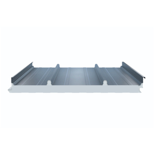 高密度隔熱立縫屋面 PU 聚氨酯屋頂夾芯板