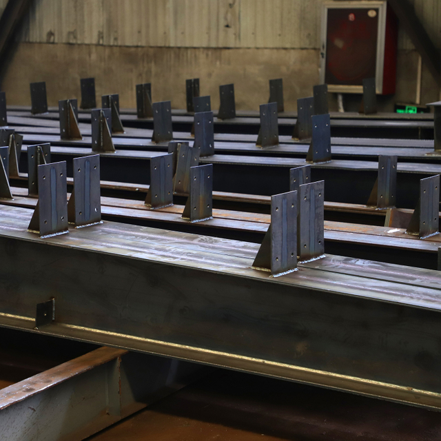 热销工业金属建筑仓库车间工厂建筑预制机库钢结构